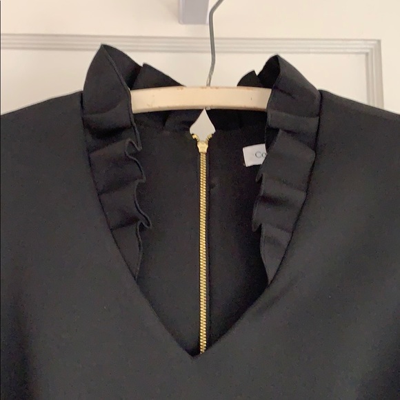 Black sleeveless Calvin Klein Cocktail Dress - Picture 2 of 3